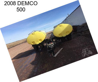 2008 DEMCO 500