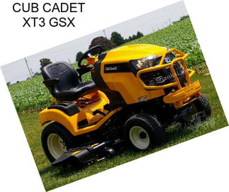 CUB CADET XT3 GSX