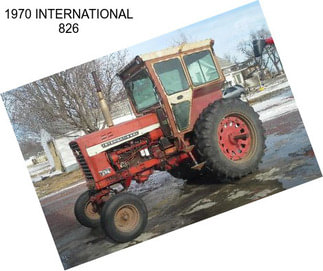 1970 INTERNATIONAL 826