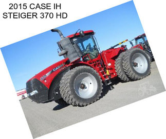 2015 CASE IH STEIGER 370 HD