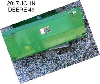 2017 JOHN DEERE 49