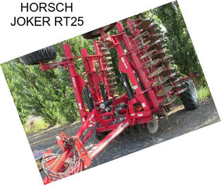 HORSCH JOKER RT25