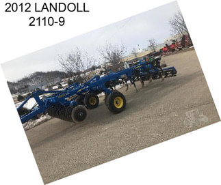 2012 LANDOLL 2110-9