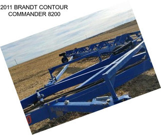 2011 BRANDT CONTOUR COMMANDER 8200