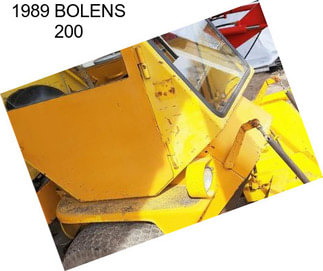 1989 BOLENS 200