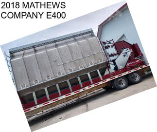 2018 MATHEWS COMPANY E400