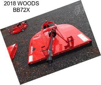 2018 WOODS BB72X