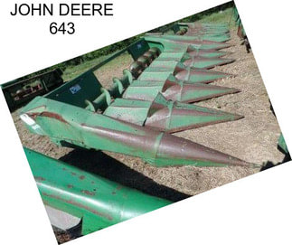 JOHN DEERE 643