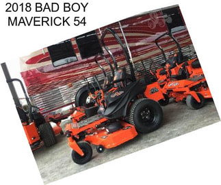 2018 BAD BOY MAVERICK 54