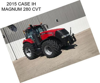 2015 CASE IH MAGNUM 280 CVT