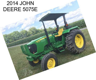 2014 JOHN DEERE 5075E