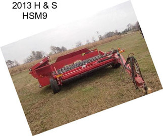 2013 H & S HSM9