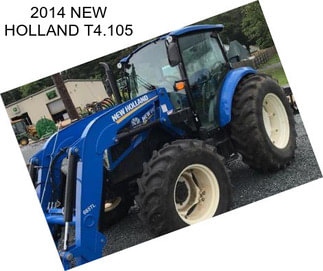 2014 NEW HOLLAND T4.105