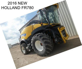 2016 NEW HOLLAND FR780