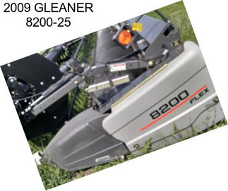 2009 GLEANER 8200-25