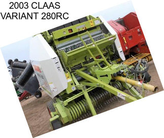 2003 CLAAS VARIANT 280RC