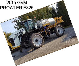 2015 GVM PROWLER E325