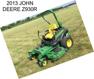 2013 JOHN DEERE Z930R