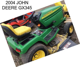 2004 JOHN DEERE GX345