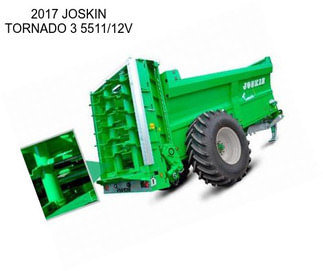 2017 JOSKIN TORNADO 3 5511/12V