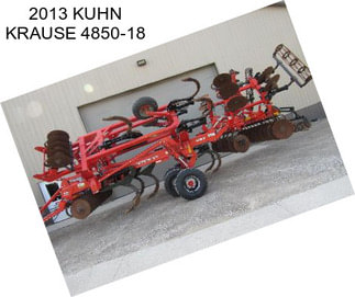 2013 KUHN KRAUSE 4850-18