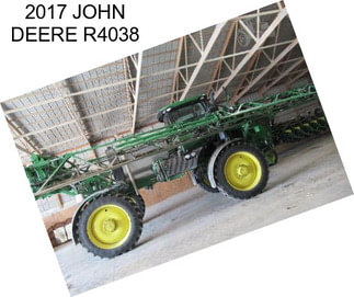 2017 JOHN DEERE R4038