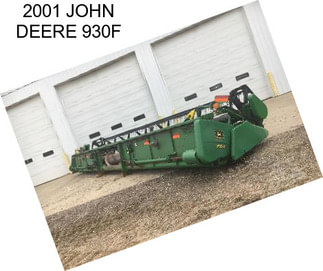 2001 JOHN DEERE 930F