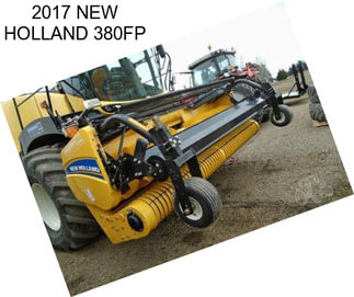 2017 NEW HOLLAND 380FP