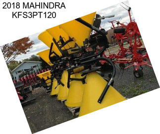 2018 MAHINDRA KFS3PT120