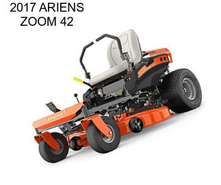 2017 ARIENS ZOOM 42