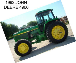 1993 JOHN DEERE 4960