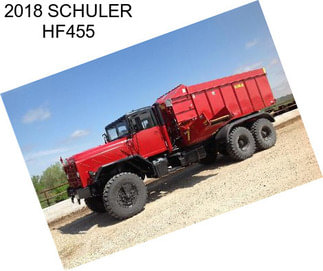 2018 SCHULER HF455