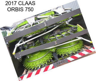 2017 CLAAS ORBIS 750