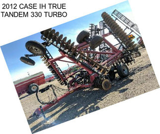 2012 CASE IH TRUE TANDEM 330 TURBO