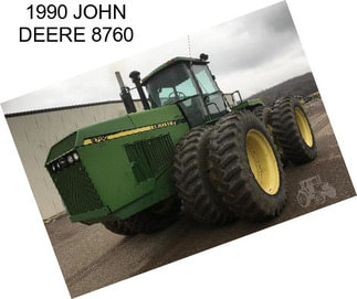 1990 JOHN DEERE 8760