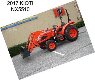 2017 KIOTI NX5510