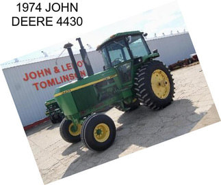 1974 JOHN DEERE 4430