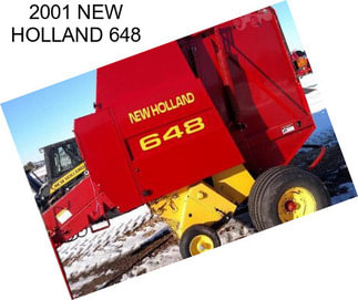 2001 NEW HOLLAND 648