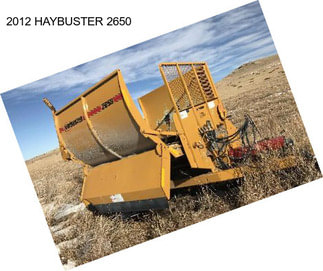 2012 HAYBUSTER 2650