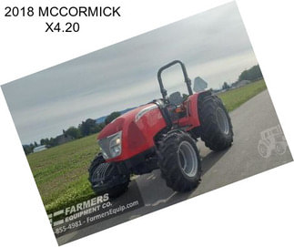 2018 MCCORMICK X4.20