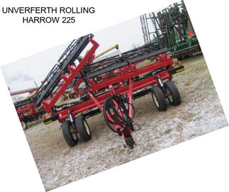 UNVERFERTH ROLLING HARROW 225