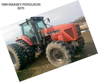 1999 MASSEY-FERGUSON 8270