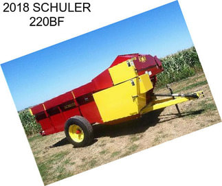 2018 SCHULER 220BF