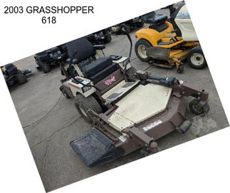 2003 GRASSHOPPER 618