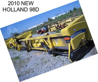 2010 NEW HOLLAND 98D