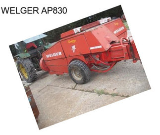 WELGER AP830