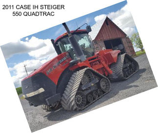 2011 CASE IH STEIGER 550 QUADTRAC