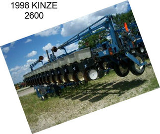 1998 KINZE 2600