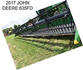 2017 JOHN DEERE 635FD