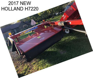 2017 NEW HOLLAND H7220